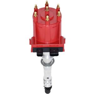 A-Team Performance Marine Electronic Ignition Distributor EFI - Enhances Engine Performance - Reliable Distributor Cap - Ideal for V6 4.3L Engines - Red Cap - Marine Distributor - S10 V8 Swap Radiator