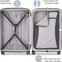DELSEY PARIS Titanium Hardside Expandable Luggage with Spinner Wheels Checked Luggage, Graphite, Checked-Large 29 Inch