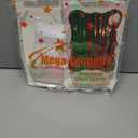 Mega-L Christmas Decorations 2Packs 39Feet Foil Fringe Garland Tinsel Streamers, Red Sliver and Green Jingling Bell Metallic Hanging Backdrop Banner Table Skirts for Parade Floats Golf Cart Holiday