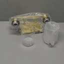 EMONG Gold Bathroom Light Fixtures, 2-Lights Brushed Brass Vanity Light with Clear Glass Shade, Modern Wall Sconces for Hallway, Farmhouse, Living Room