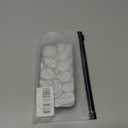 MAYCARI Compatible with iPhone 13 mini Case for Children Women Funny Face Design, Hard Back Cover with Black Funny Cute Cool Art Pattern Soft TPU Bumper Phone Case