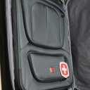 SwissGear Sion Softside Expandable Luggage with Spinner Wheels, Dark Grey, 2-Piece Set (21/25)