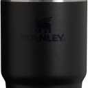 Stanley Quencher H2.0 Tumbler with Straw 20 oz | Flowstate 3-Position Lid | Cup Holder Compatible for Travel | Insulated Stainless Steel Cup | BPA-Free | Black 2.0