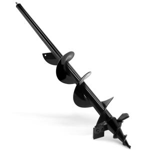 Auger Drill Bit for Planting - 4"X32" Heavy-Duty Auger Post Hole Digger for Fence- 1/2" Hex Drive Drill