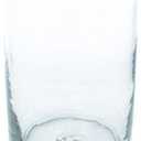Cobalt Blue Rim 14 oz Drinking Glasses (set of 6), Recycled Glass, Lead-free, Toxin-Free (Drinking)
