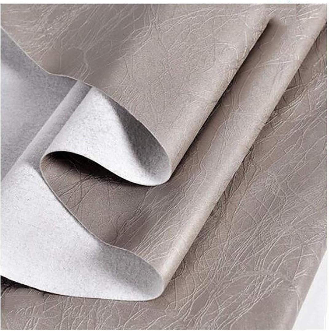 Leather Sheets Pieces Faux Leather Sheet,Include Glitter,Metallic Leather Fabric,Earrings Making And Diy Craftleather Leatherette Upholstery Fabric-Pink Gray 5 1.38X3M