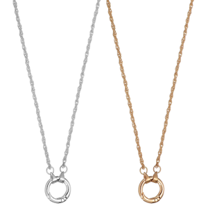 uxcell 2 Pcs Eyeglass Holder Necklace Ring, AntiLost Sunglasses Neck Strap Eyeglasses Chain Holder Soft Portable Eye Glasses Lanyard with Alloy Ring for Women and Men, White, Gold