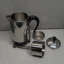 Farberware Electric Coffee Percolator, Stainless Steel Basket, Automatic Keep Warm, No-Drip Spout, 8 Cup