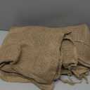 3PCs Burlap Fabric Plant Bags - 24 X 40 Inch Winter Plant Cover Freeze Protection, Reusable Burlap Sacks Plant Frost Cloth for Outdoor Plants, Cold Weather Tree Wrap for Trees, Bushes & Garden