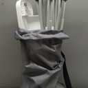 Bright Starts Pop 'N Dine Portable High Chair, Indoor/Outdoor, BPA Free Tray, Easy to Fold, Unisex, Grey, 6 Months + (Gray)