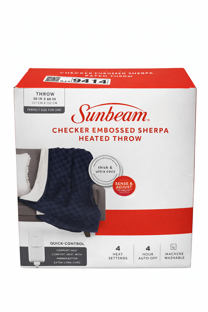 SB Faux Fur Throw Shadow 50x60