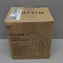 HiLIFE Steamer for Clothes, Portable Handheld Clothing Steamer, 240ml Big Capacity, 700W, Strong Power, Fabric Quick Wrinkle Remover with Brush for Home, Office(ONLY 120V) -Blue