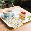 200 Pcs Forest Animals Napkins Safari Animal Napkin Woodland Birthday Guest Hand Towels Paper Decorative Jungle Luncheon Paper Towels for Guest Paper Napkin for Baby Shower Party Decorations