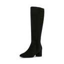 Blondo Women's Amina Fashion Boot, Black Sued, 7.5