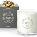 MRS. MEYER'S CLEAN DAY Garden Heirloom Scented Soy Candle, Large, Wild Mint Scent, 14 Ounce Candle