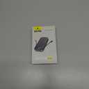 Portable Charger Power Bank Built-in Cables, 32000mAh 22.5W USB C Fast Charging, 5 Outputs 3 Inputs Travel Essentials Battery Pack Compatible with iPhone, iPad, Samsung, Google Pixel, Orange