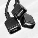 4 Pcs USB Pigtail, 20AWG USB Female with 2-Position Spring Wire Connector 12V 3A 2.0 Female Plug to Bare Wire Open End Cable 2 Pin Charging Cable DIY Power Cables for Replacement
