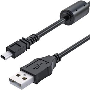 Ancable UC-E6 USB Cable, 3-Feet USB Mini-B Universal Digital Camera Data Transfer Cord Charger Cable Compatible for Nikon CoolPix, L, D, P, Series Digital Camera