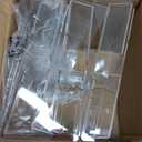 NIUBEE 6 Pack Acrylic Brochure Holder 8.5 x 11 inches, Clear Acrylic Literature Holder Plastic Flyer Display Stand, Acrylic Countertop Organizer for Magazine, Pamphlet, Booklets, Menu, Journals