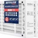 16x20x4 AC Furnace Air Filter Compatible with Honeywell FC100A1003, MERV 11 HAVC Filter Replacement, Actual Size:15.94"x19.75"x4.38",Pack of 2