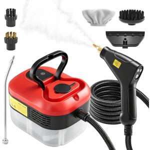 Saker Handheld Steam Cleaner for Home,6-Level Adjustable Steamer for Cleaning,Portable Steam Cleaner,Steamer for Cleaning with 1200ML Water Tank,Suitable for Kitchen,Bathroom,Living Room