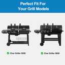 Uniflasy Grill Warming Rack for Char Griller 5050, 5650, 3001, 2223, 5072, 2823, 3030 Grills, Grill Warming Grate for Chargriller 5050 5650 Gas & Charcoal Grill
