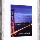Yaetm 12x12 Picture Frame with Mat for 8x8 Set of 9, Square 12 x 12 Frames, White Gallery Wall Frame 12x12 for Wall Hanging (9 pack, Rustic White)