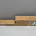 Ivilon Drapery Treatment Window Curtain Rod - Acrylic Ball 1 inch Pole. 28 to 48 Inch. Warm Gold