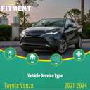 26" 16" 14" Windshield Wiper Blades Replacement for Toyota Venza 2021 2022 2023 2024 Premium All Weather Front Rear Wipers Set - OEM Quality (Pack of 3)