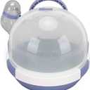 UFO Hamster Cage Funny Cute Travel Portable Small Pet Out Cage for Guinea Pigs Rabbits Hamsters Sugar Gliders(blue)