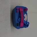 IDAODAN Electric Balloon Pump, Portable Electric Balloon Blower Machine Balloon Air Pump Dual Nozzle Rose Red 110V 600W Balloon Inflator for Party Decorations