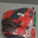 Camlinbo Kids Halloween Inflatable Costume, Dinosaur T-Rex Blow up Rider Costume with LED Eyes for Halloween Cosplay Party