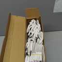 Yeaqee 50 Pcs White Gift Bags with Handles Small Paper Gift Bags Bulk 4 x 5 x 2 Inch for Wedding Baby Shower Favor Birthday Party Wrapping Supplies Presents