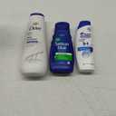 Dove. Selsun Blue. Head & shoulders 2 in 1