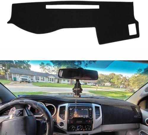 IIKSDII Dashboard Cover Mat for to-yota Tacoma Pickup 2005-2015 Accessories Dash Cover Dash Mat Sunshade Glare UV Rays Protector