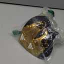 HyperFun Mens Masquerade Mask Phantom of The Opera Half Face Mask with Bowtie, Vintage Venetian Masks for Costume Party