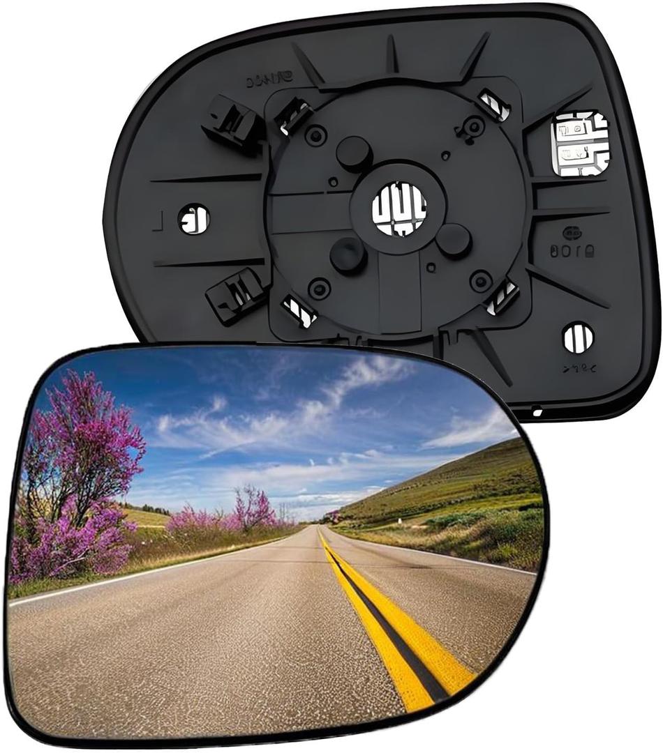 Passenger Side Mirror Replacement for Lexus RX350 2010-2015, RX450h 2010-2015 - Right Side Mirror Glass, Rear View Mirrors Glass with Power Heated