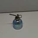 Topadorn Glass Flower Water Spray Bottles Watering Can Mini Vintage Plant Misters Decorative Plant Atomizer Watering Pot with Pump for Terrariums Flowers Potted Plants, Blue.