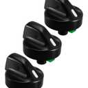 3Pcs A/C Switch Control Button Knobs Fit for Ford F-150 F-250 Expedition Excursion Escape Explorer Ranger Mercury Lincoln Replace 2L3Z-18519-AA 2L3Z18519AA