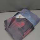 Halloween Haunted House Backdrop Banner 8x6ft Spooky Gothic Manor Red Window Horror Castle Background for Trick or Treat Haunted Mansion Decoration Scary Party Photo Booth Props