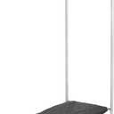 Household Essentials Over The Door Ironing Board, Space Saving Fold Down Ironing Board for Small Spaces, Apartments & Laundry Rooms Compact Hanging with Easy Pull-Down Design, White & Black