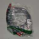 HDMI Cable 3ft 5-Pack, 48Gbps 8K @60Hz 4K@120Hz,HDCP 2.2 & 2.3,High Speed HDMI Cord, Ultra HD,Ethernet Audio Return,Video 8K,4K,1080p,3D,Arc, HDR Compatible With Xbox,PS5/PS4,HDTV,Laptop Ect(Red)