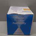 Crane White Drop Ultrasonic Cool Mist Teardrop Humidifier, 1 Gallon Tank, Baby Humidifier for Nursery, Bedroom, Plants, Office, Adjustable Mist Levels