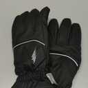 rivmount Water-Resistant Winter Gloves Touch Screen, Women Men Thermal Warm Gloves Suit for Cold Weather Running, Cycling, Hiking, Bike, Ski, Snow, Driving, Work, Outdoor Size XL Black Gray