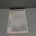 Titanium Cutting Boards Set of 3, 100% Pure Titanium Kitchen Cutting Board, Double-Sided Non-Toxic Cutting Board, Ideal for Slicing and Dicing Meats, Features Handle, Dishwasher Safe (Silver)