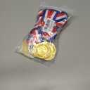 2 x Abaokai 1st, 2nd, 3rd Award Medals, Winner Medals, Metal Award Medals with Smooth Ribbon, Perfect for School Competitions, Party, Students, Olympic Style 2 Inches