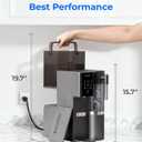 Waterdrop A2G Mineral Countertop Reverse Osmosis System Water Filter, Hot and Cold RO System, 6 Temperature Settings, 3:1 Pure to Drain, 6-Stage, Portable Pure Water Tank