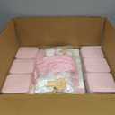 55 Pcs Bridesmaid Proposal Gifts of 6 Sets Maid of Honor Gifts Box Glass Cups Jewelry Box Scrunchies Hair Clips Pen and Invited Cards for Bachelorette Bridal Shower Wedding Party (Pink, 6 Set)