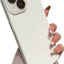 Caseative for iPhone 12 Case,Solid Color Full Camera Lens Protection Phone Case (White)