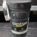 Contigo Fit Leak-Proof Shake & Go Mixer Bottle 28 oz Sake Color